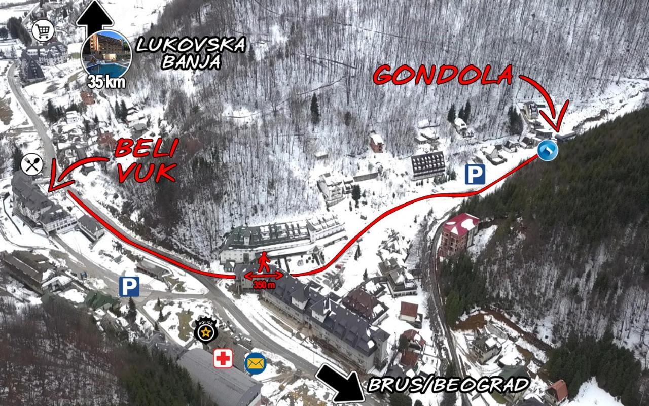 Beli Vuk - Brzece, Kopaonik Apartamento Exterior foto
